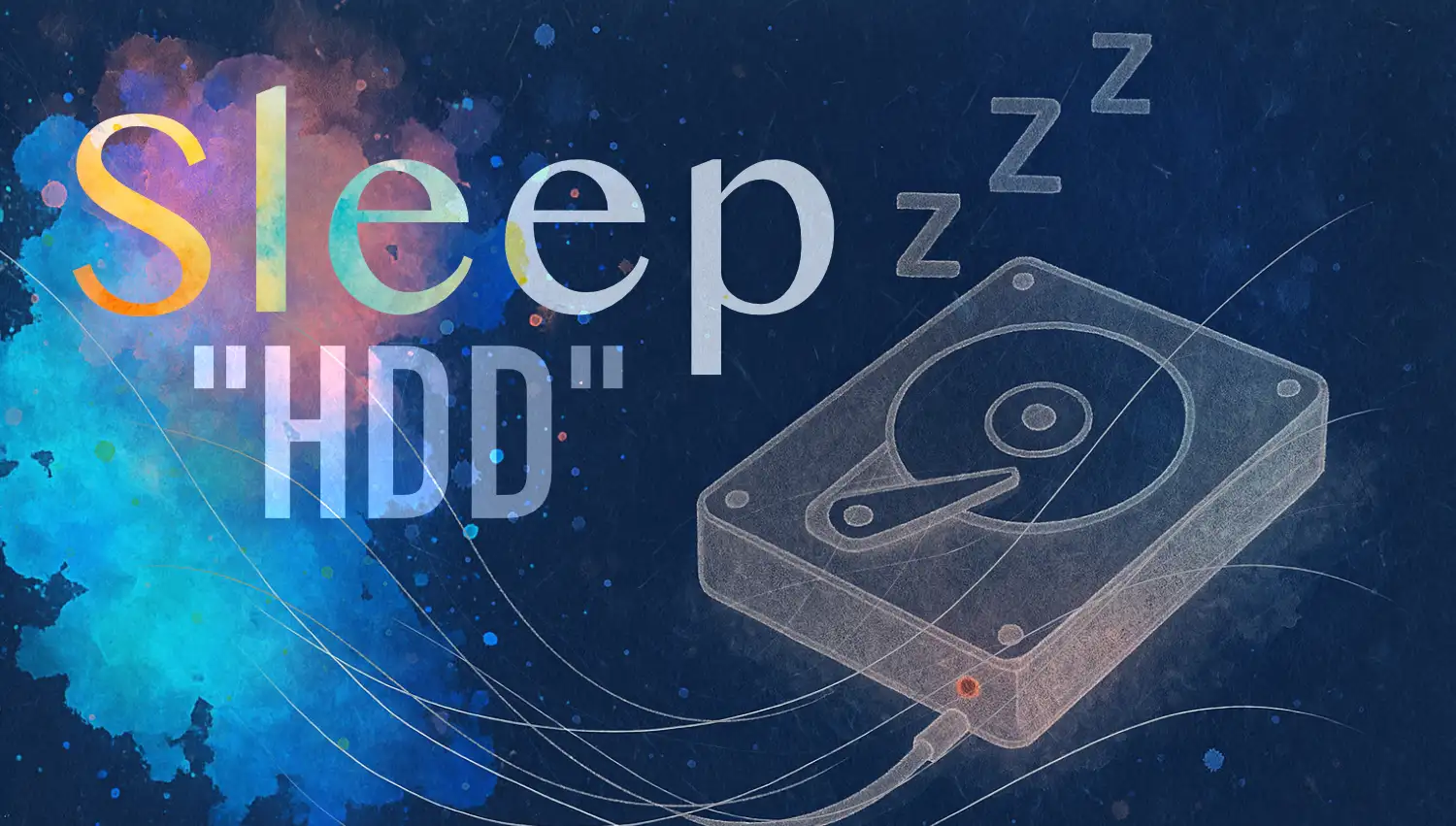 Sleep and Spindown on a Mybook